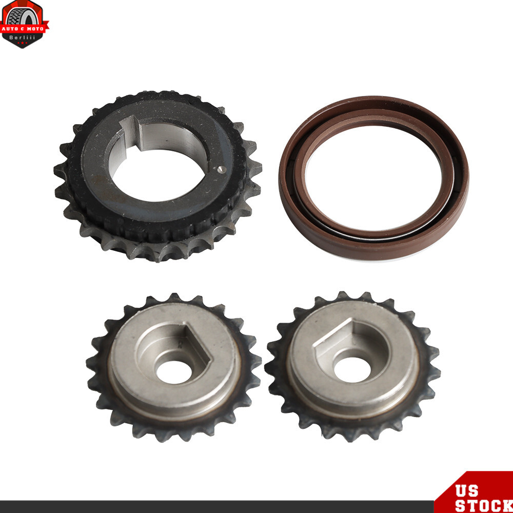 Timing Chain Kit VCT Selenoid Actuator Gear Oil & Water Pump For GM Ecotec GMC