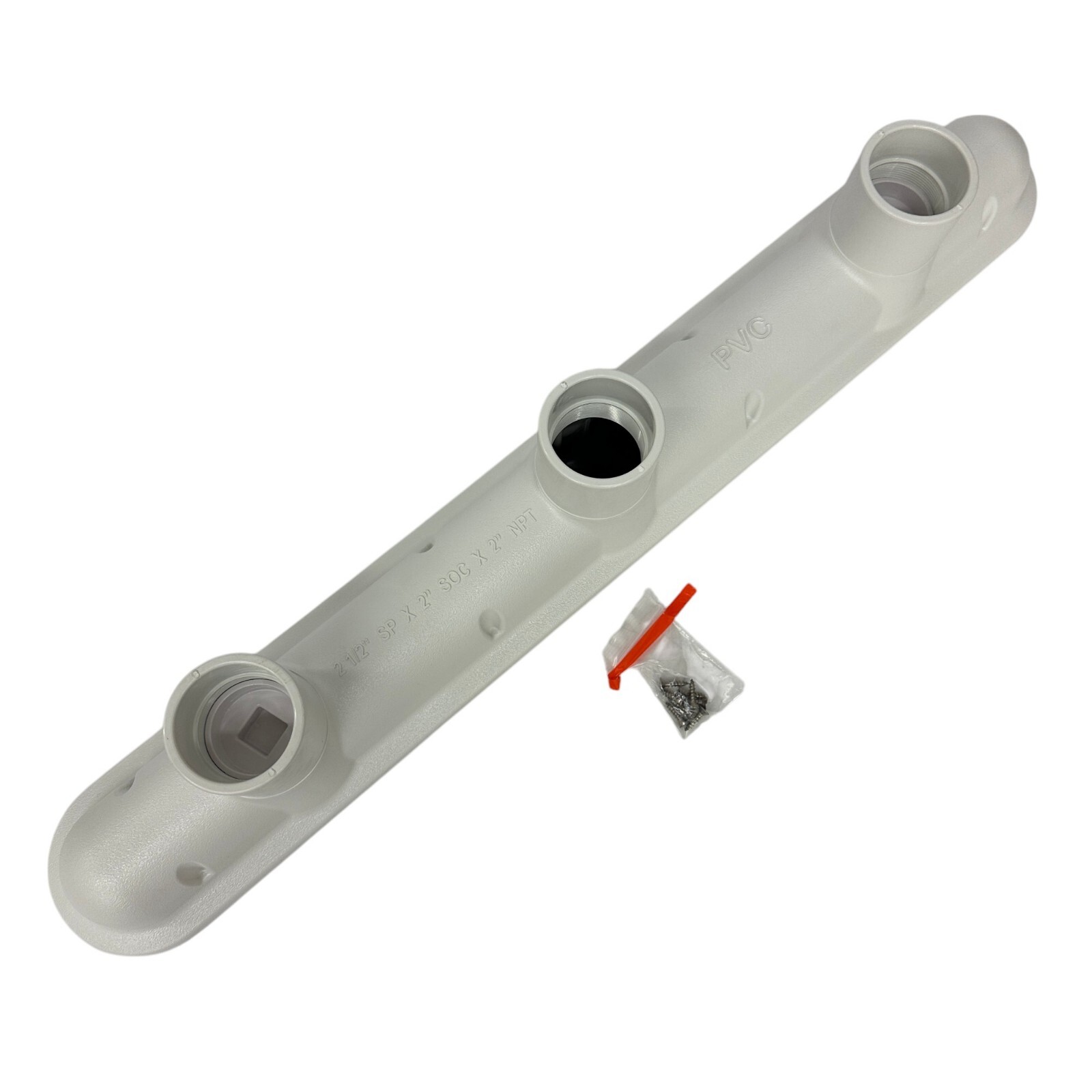 AquaStar 32CDP101 Paramount 3 Port Sump for BuzzTop Channel Drain PVC 32in