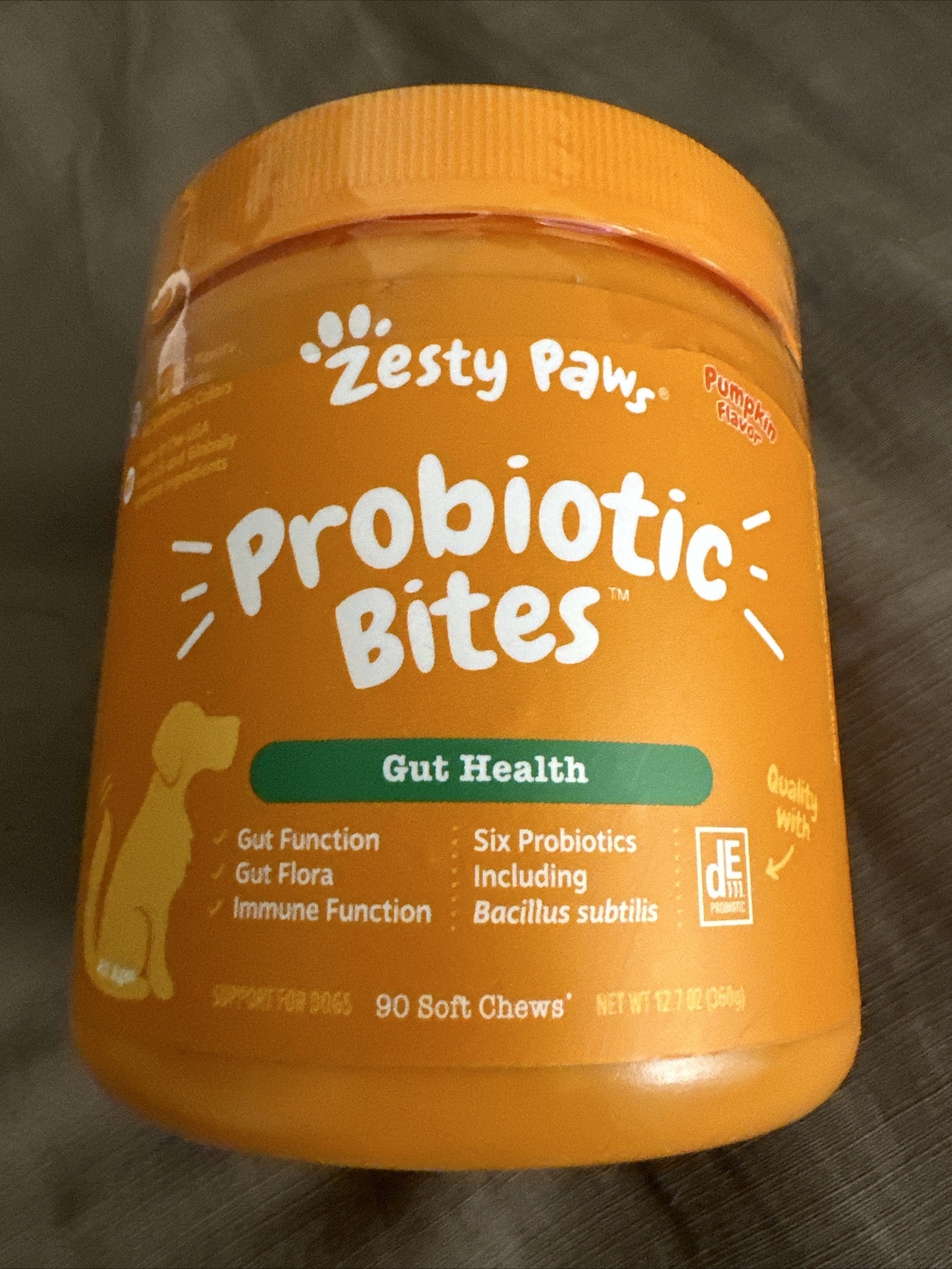 Zesty Paws 14737238 Probiotic Bites - 90 Soft Chews EX 6/27