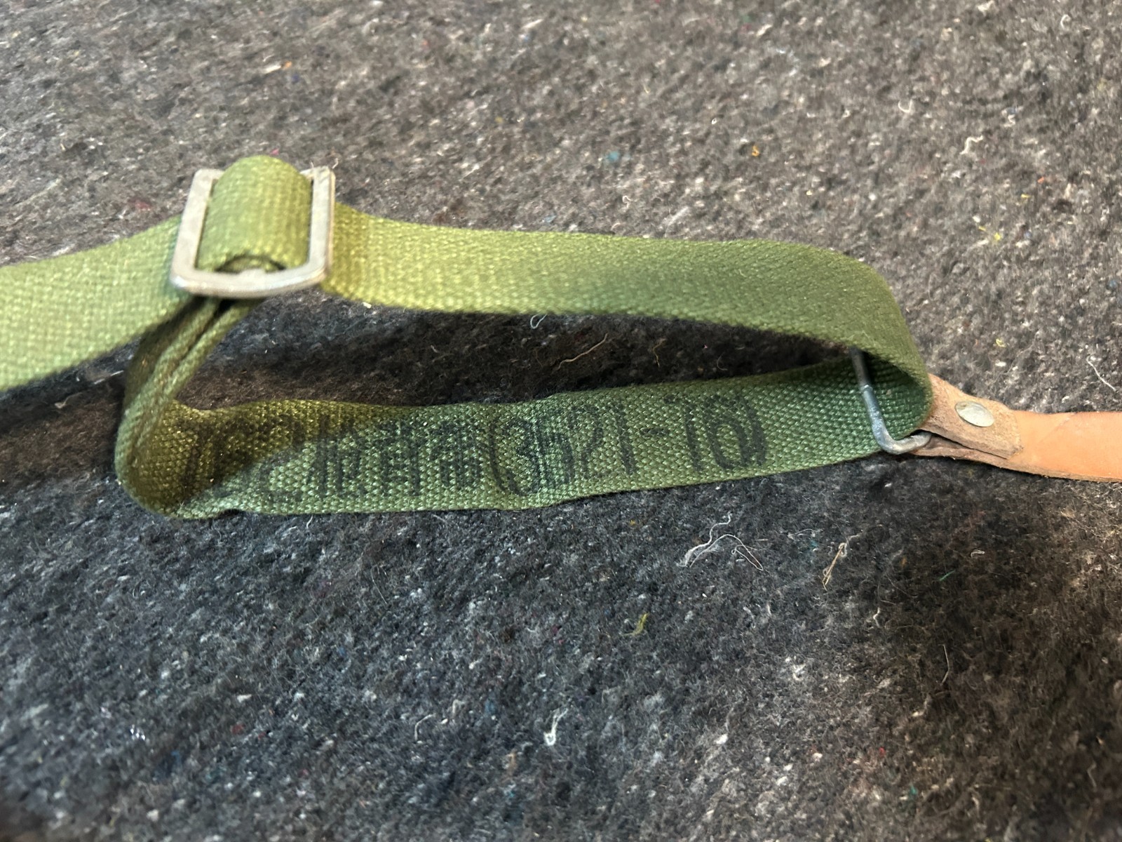 Original Chinese SKS Vietnam War 7.62x39 Rifle Surplus Leather Strip Sling