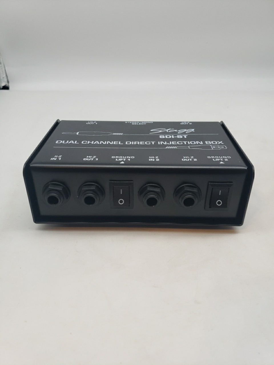 NIP Stagg SDI-ST Dual Channel Direct Injection DI Box With Stereo / Mono Switch
