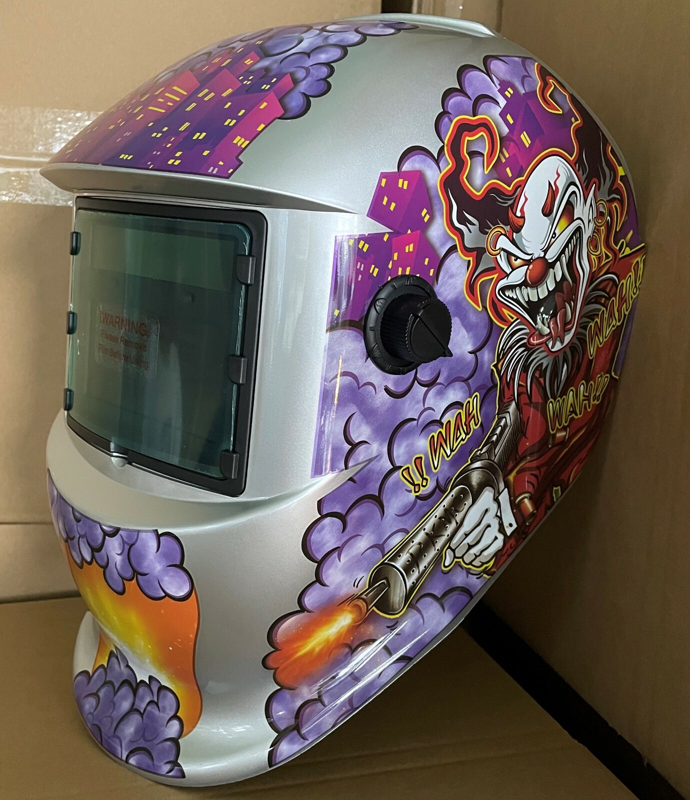 HGN True color Auto Darkening Welding Helmet Arc Tig Mig Mask Grinding hood