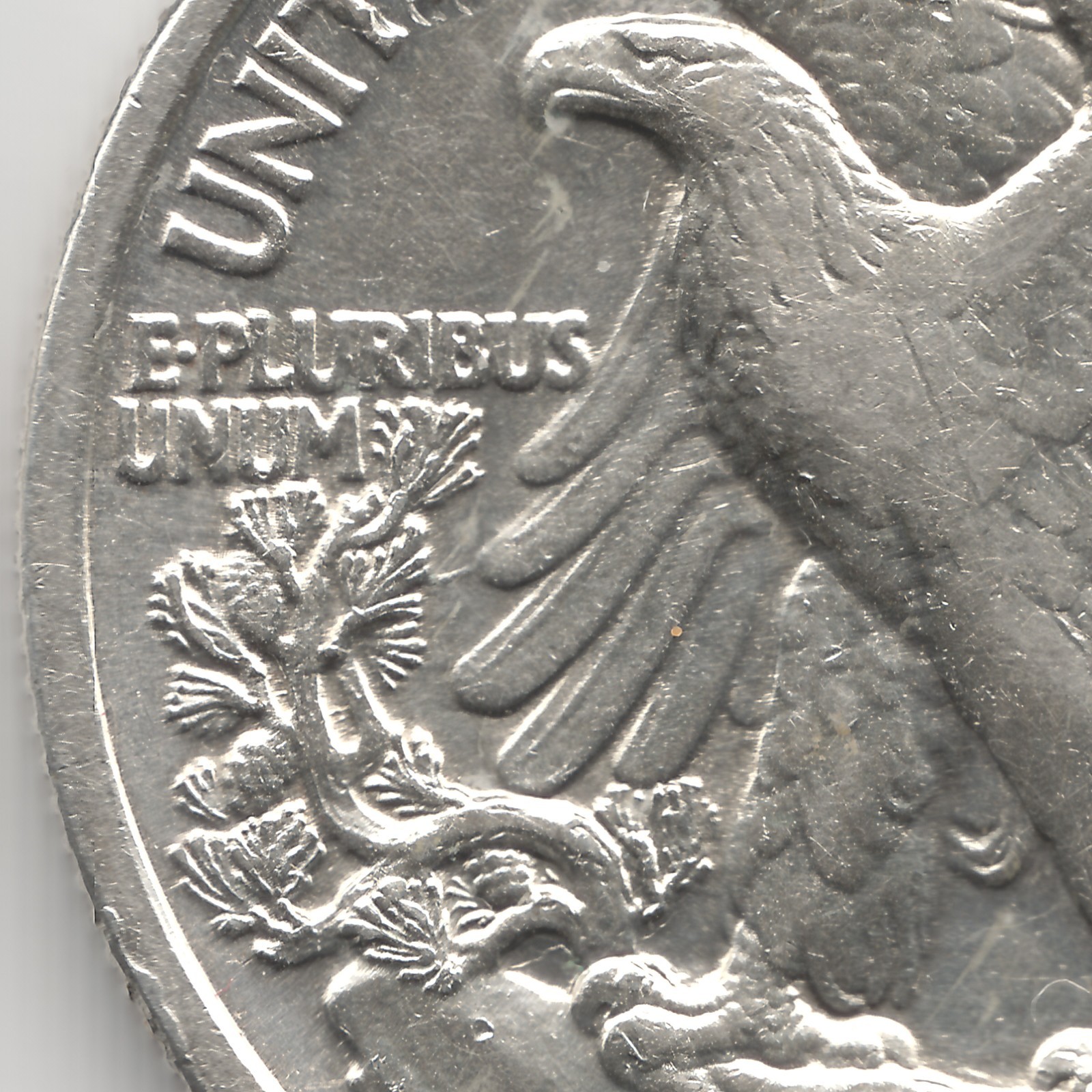 1920 Walking Liberty Half Dollar, AU