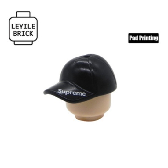 Leyile Custom Baseball Cap Headgear for Minifigures -Pick Color!-