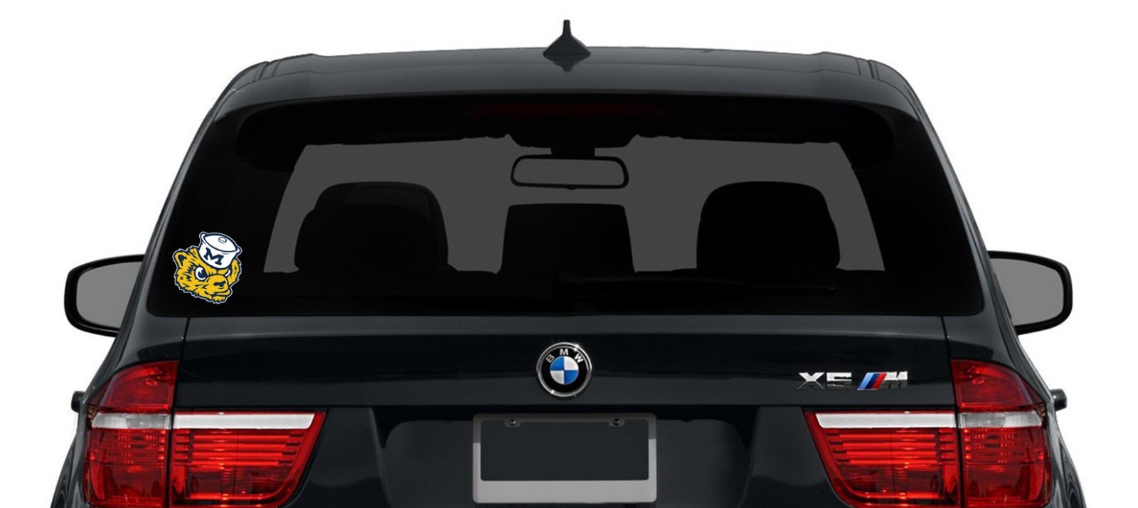 Michigan Wolverines Logo Laminated Vinyl Decal Sticker All Weather Safe