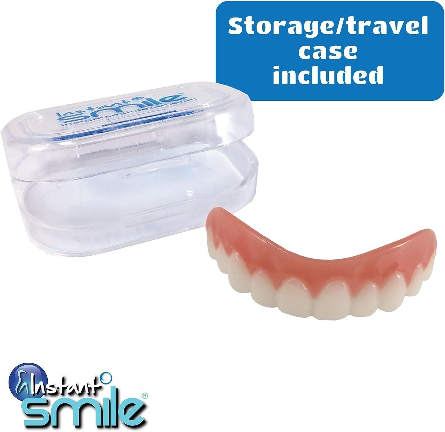 Instant Smile Comfort Fit Flex - Bright White - Upper Veneer Cosmetic Teeth