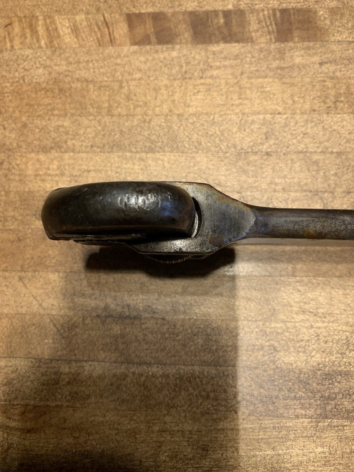 Vintage Greenfield Little Giant 10" Adjustable Off-Set Pipe Wrench 1913