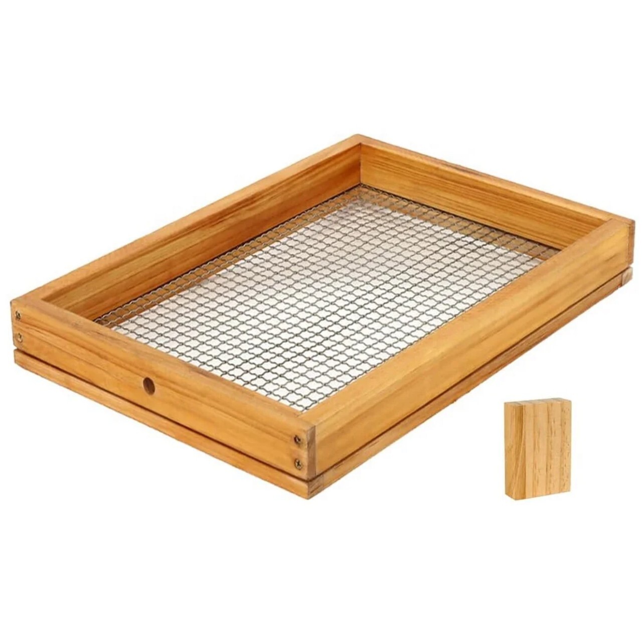 10 Frame Beehive Candy Board Feeder beeswax coated Assembled for Winter