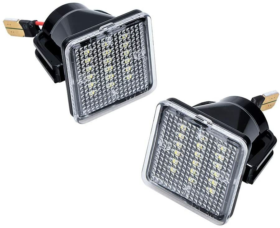 2-Pieces LED License Plate Lights For 2016-2023 Toyota Tacoma & 2014-2021 Tundra