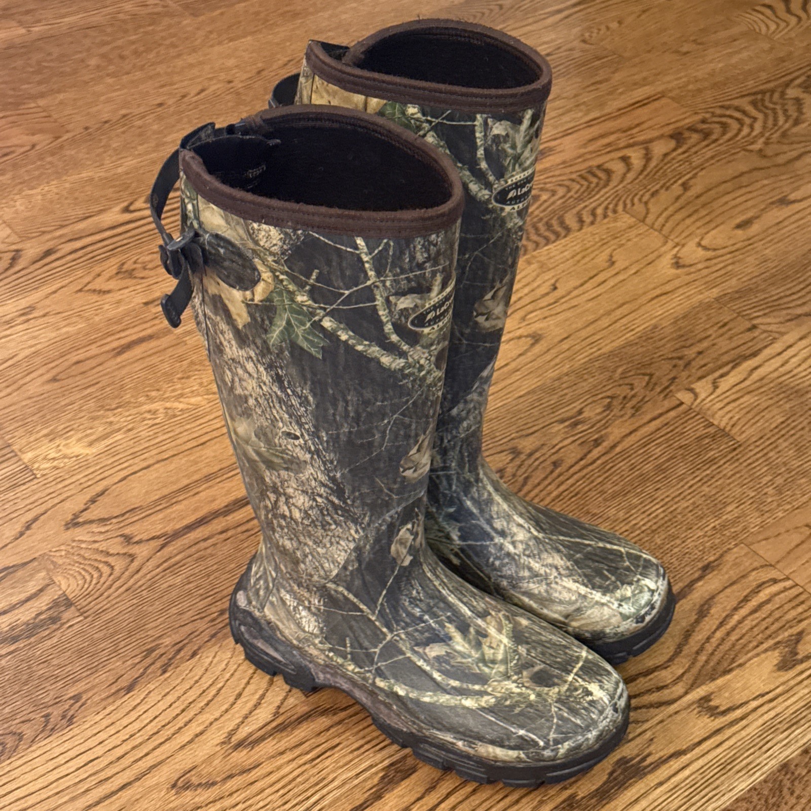 Lacrosse Alpha Men’s Size 11 Scent Free Camo Waterproof Boots