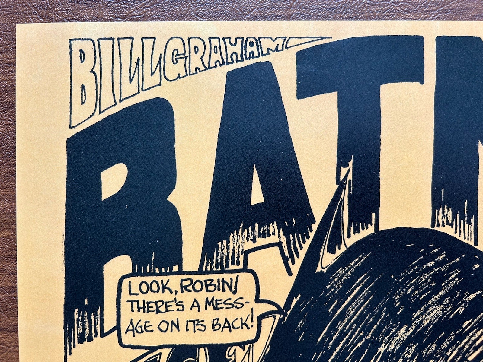 2021-FILLMORE BG-2 POSTER/6TH PRINTING-BIG BROTHER/GREAT SOCIETY/QMS-W. WILSON