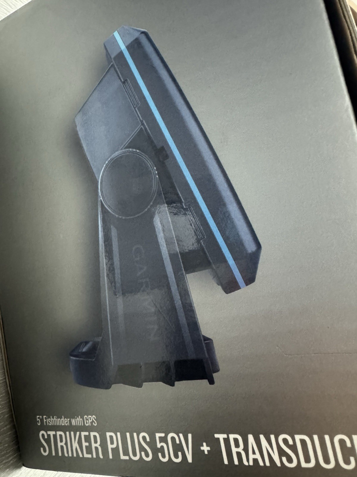 Garmin Striker 5" Fishfinder with GPS Striker Plus 5CV + Transducer -SEE DETAILS