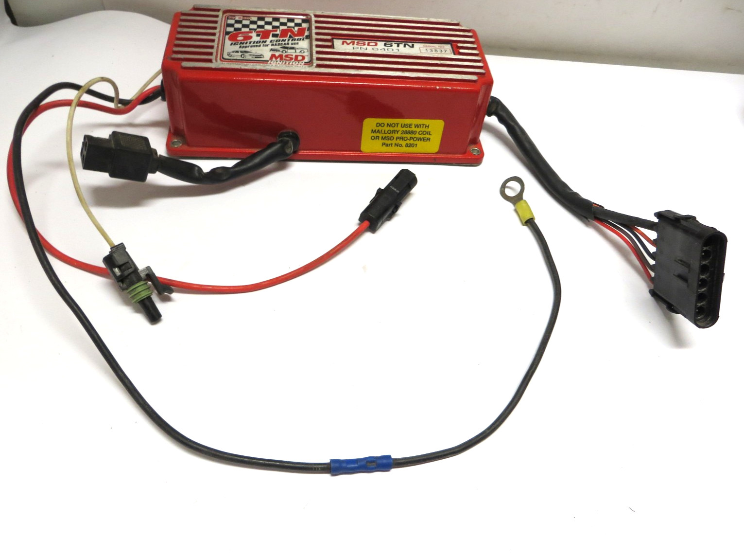 MSD 6TN Multiple Spark Discharge Ignition Box # 6401 IMCA UMP NHRA IHRA unit