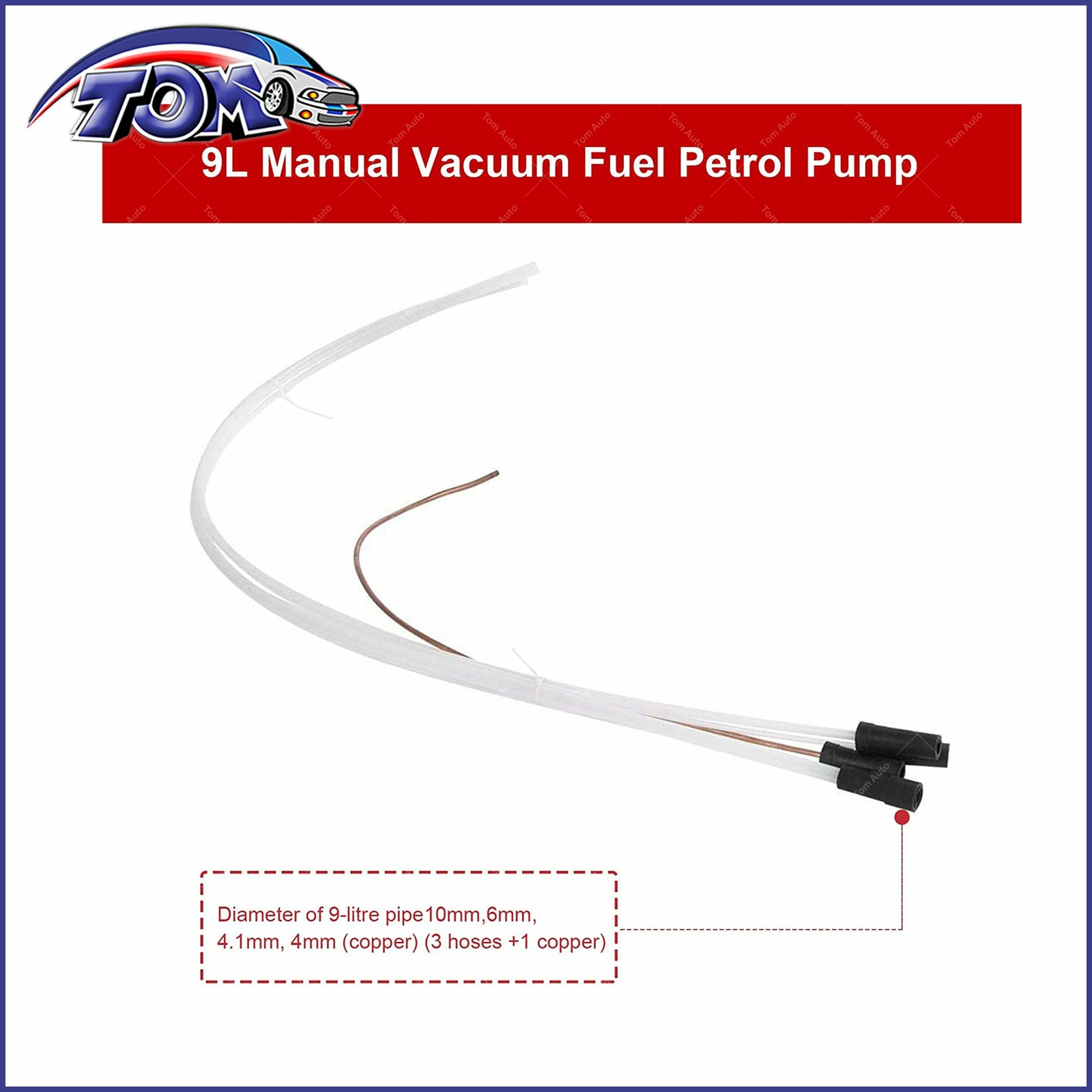 9 Liter Oil Changer Fluid Extractor Manual Hand Operated Vacuum Transfer Pump