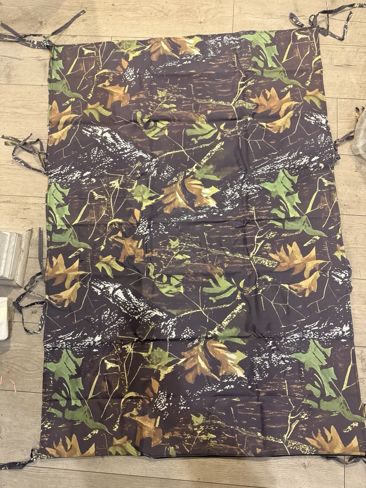 Hunting Tree Stand Blind Cover Camo 35" x 102" Blind 2 Person Stand for Deer New