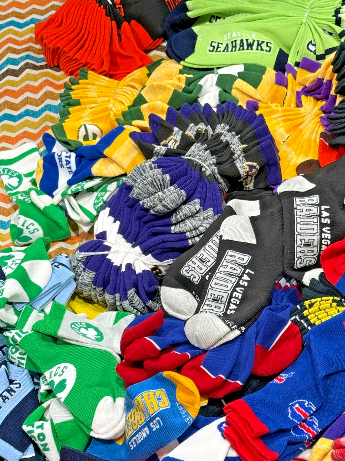 Pro Sports Team Socks Bulk Lot Football Baseball Basketball PICK YOUR TEAM