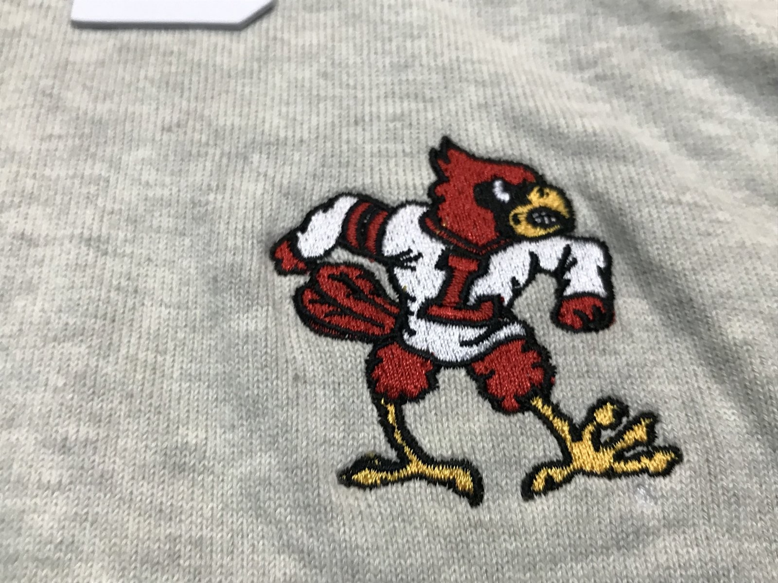 MENS XL - NEW Cutter & Buck NCAA Louisville Cardinals 1/2 Zip Pullover Sweater