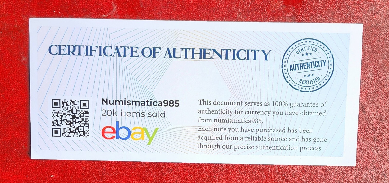 Venezuela 1 Million Bolivar Soberano, 2020 CIRCULATED X 500 PCS COA