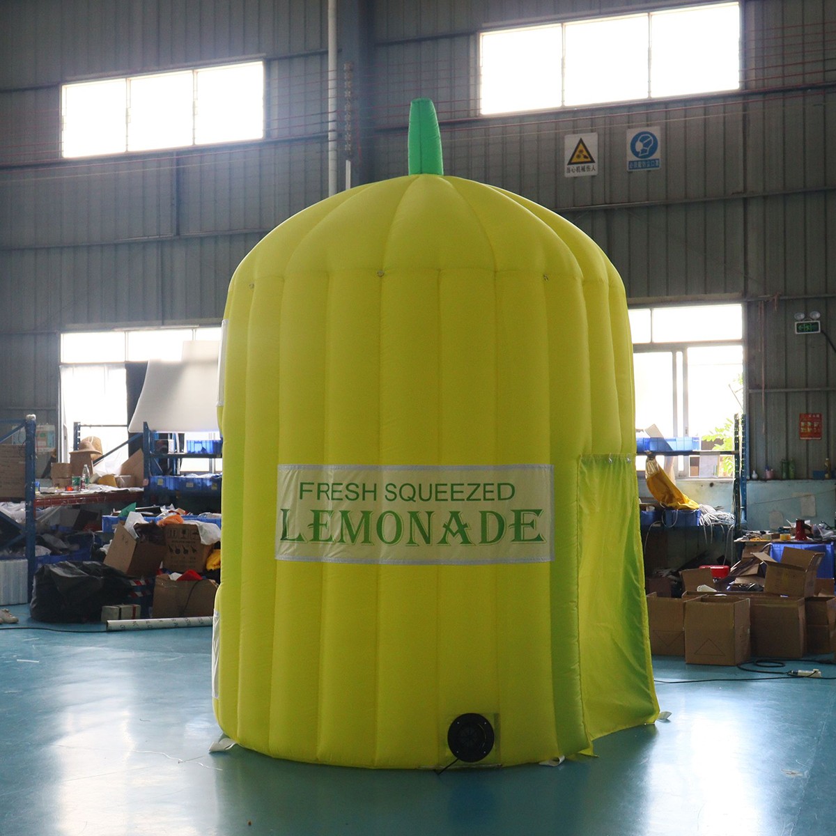 Inflatable Lemonade Concession Stand Booth for Outdoor Event Party Decoration