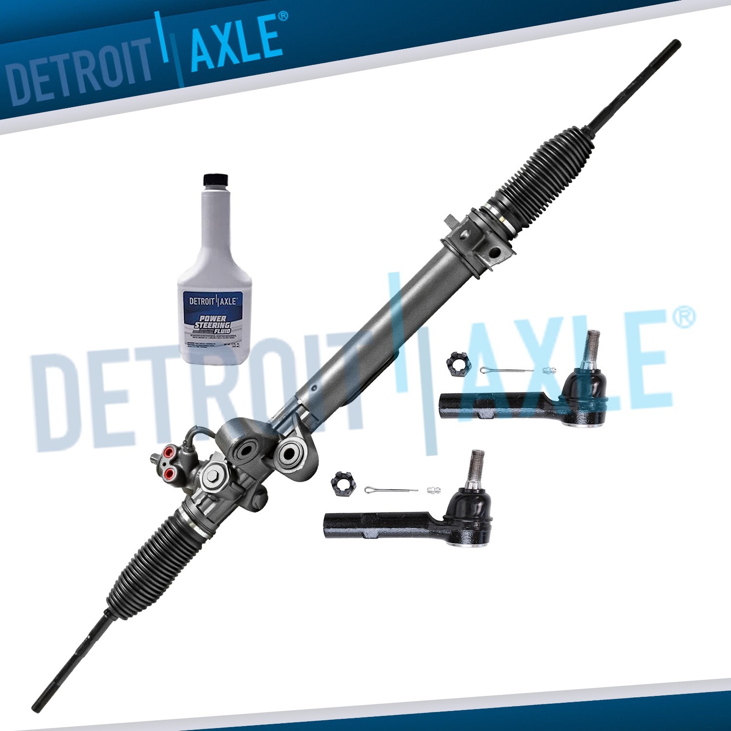 Rack and Pinion + Tie Rods for Buick Enclave GMC Acadia Saturn Outlook Traverse