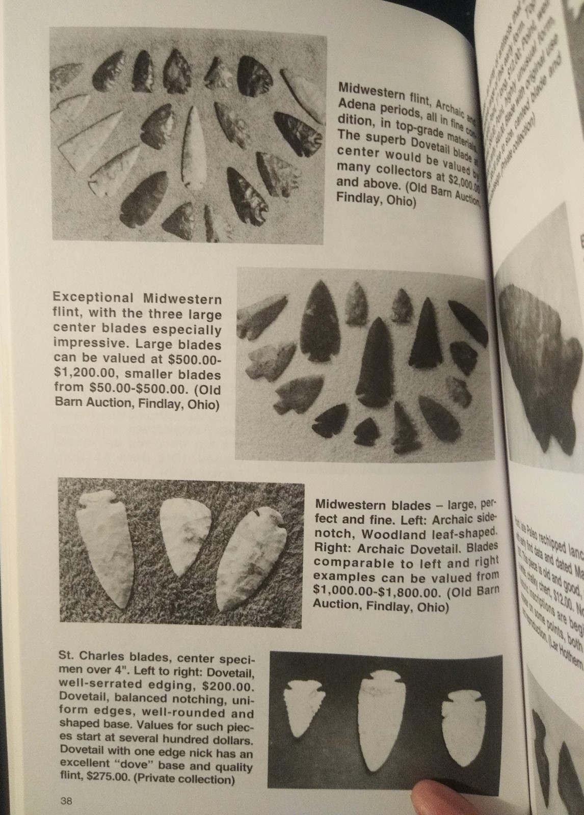 "Arrowheads & Projectile Points" Guide By Lar Hothem - Illustrated