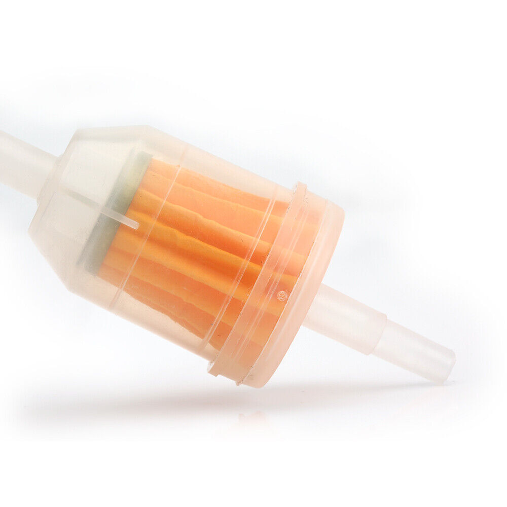 10PCS Motor Inline Gas Oil Fuel Filter Small Engine For 1/4'' 5/16" Line US