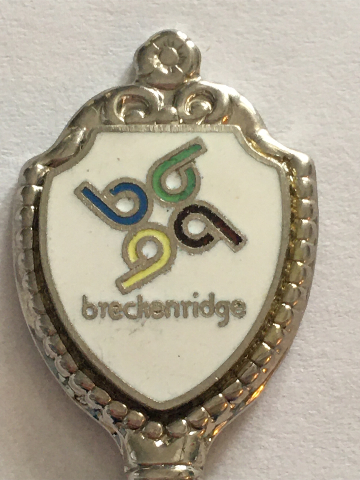 Vintage Souvenir Spoon US Collectible Breckenridge Colorado