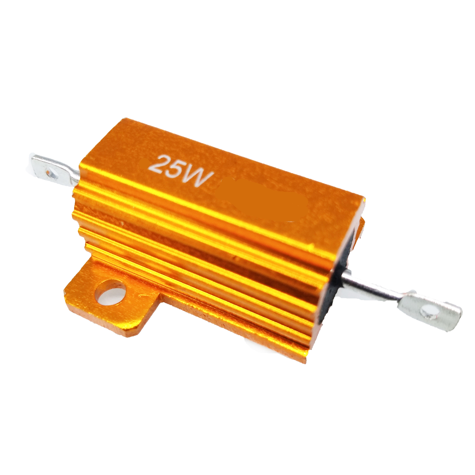 US Stock 2pcs 10 ohm 10R 25W Watt Aluminum Housed Metal Case Wirewound Resistors