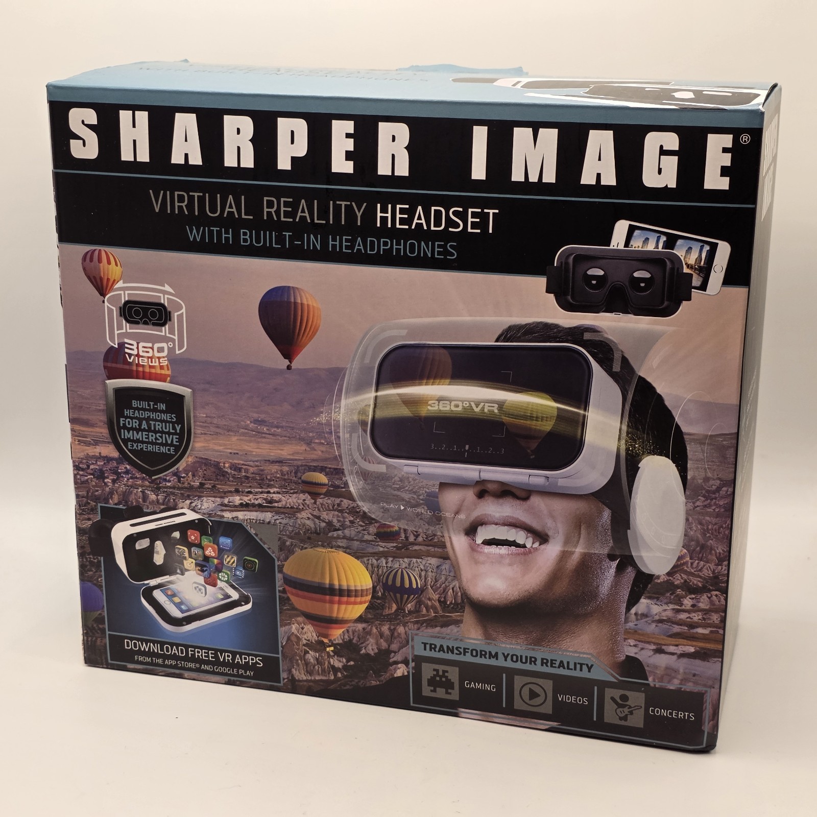 Sharper Image Virtual Reality Headset NEW Open Box