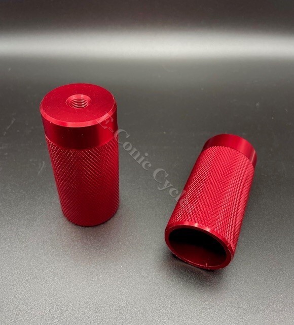 3" Foot Pegs for Fiido Q1 / Q1S / Q2 / Emove RoadRunner; Set of Two