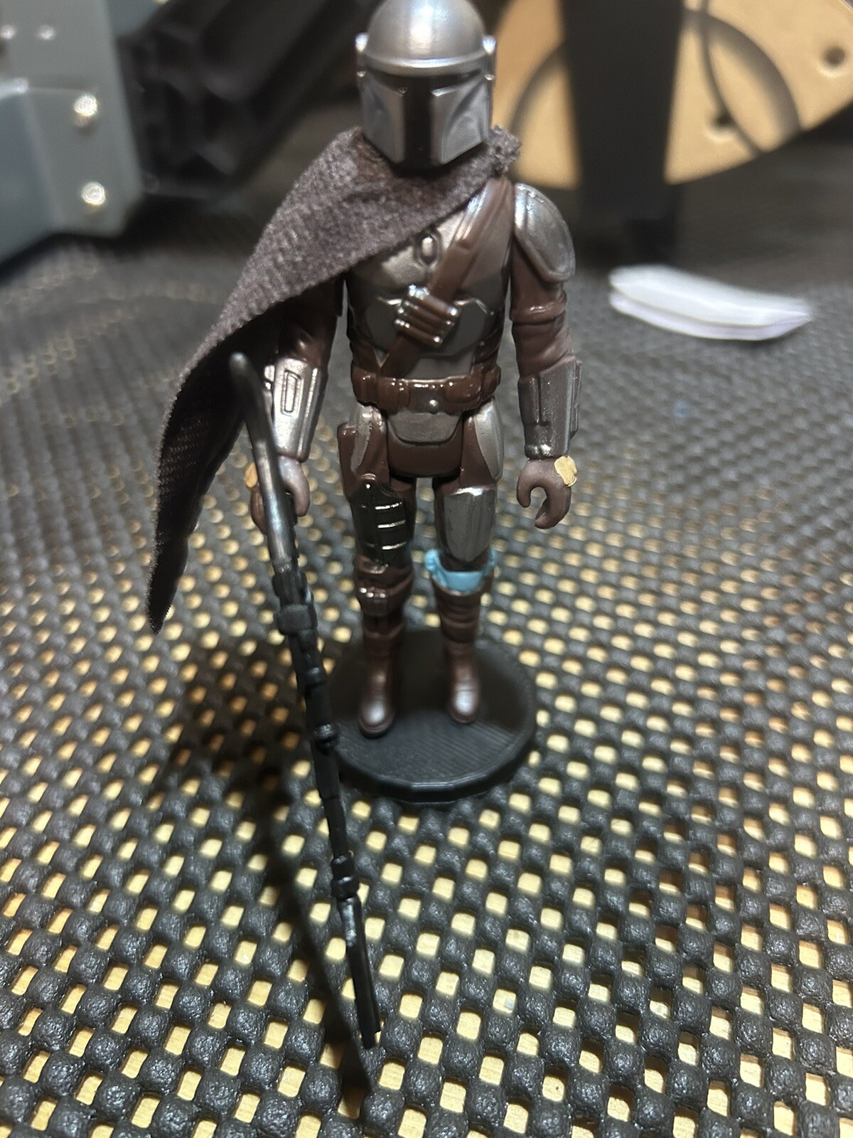 Original And Retro Collection Star Wars action figure stands. QTY 35