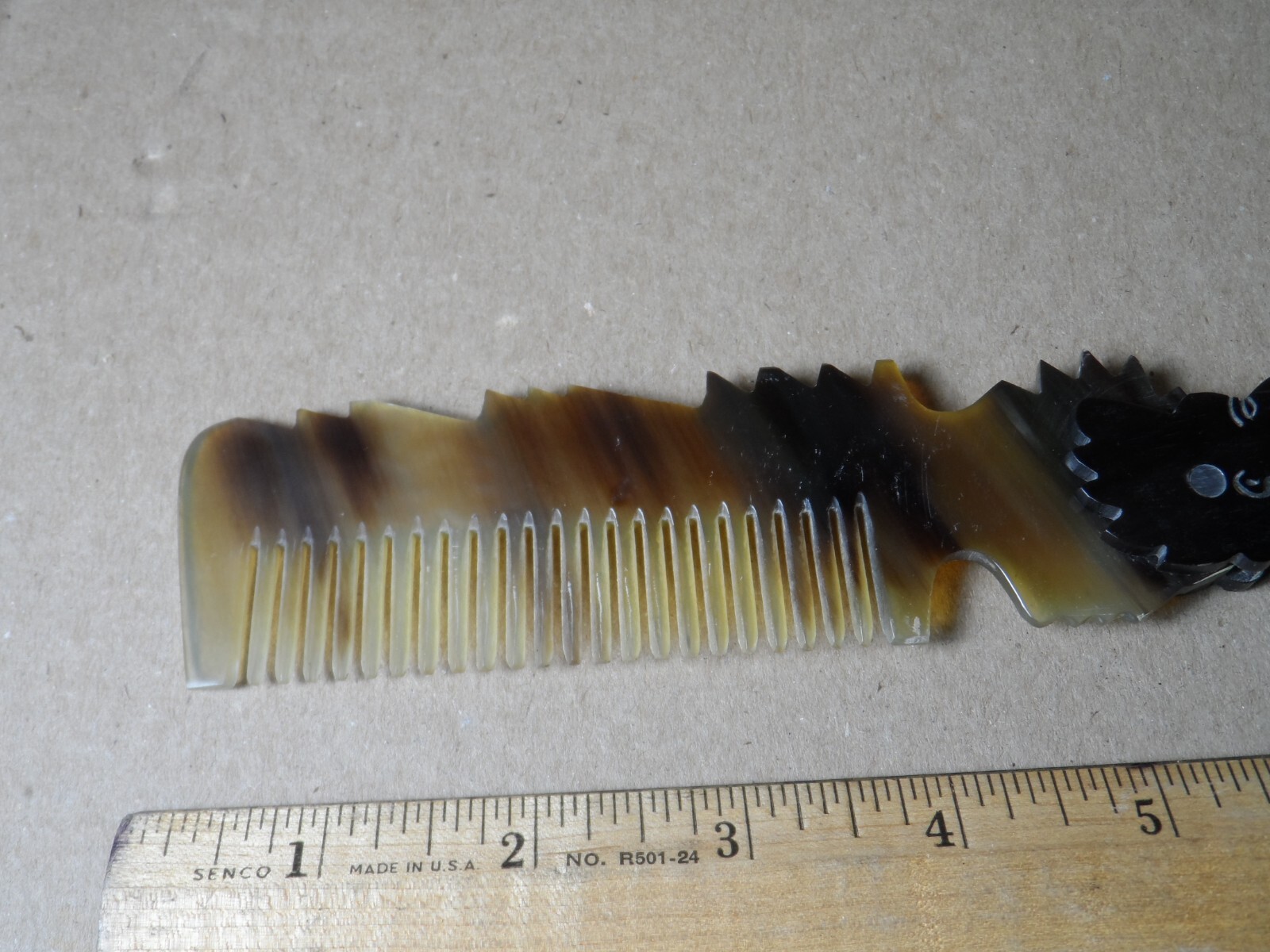 Reproduction Colonial Era Folding Comb Mountain Man Native Warrior