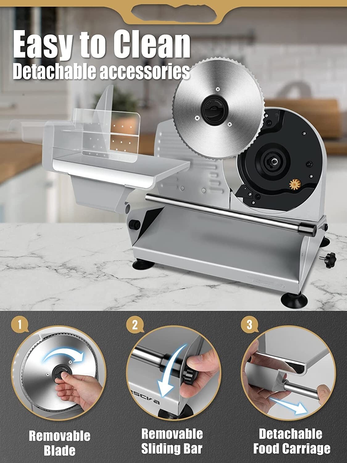 Rebanadora Cortadora De Carne jamon Queso Comercial Para Negocios Calidad Nuevo