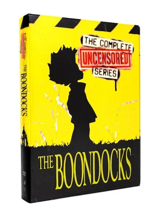 The Boondocks Complete Uncensored Series Seasons 1-4 (11-Disc DVD Box Set)!