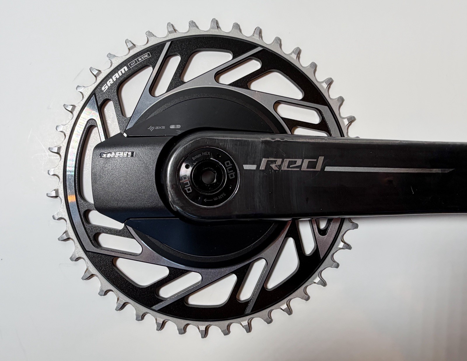SRAM RED XPLR AXS E1 Power Meter Crankset 44T 170mm