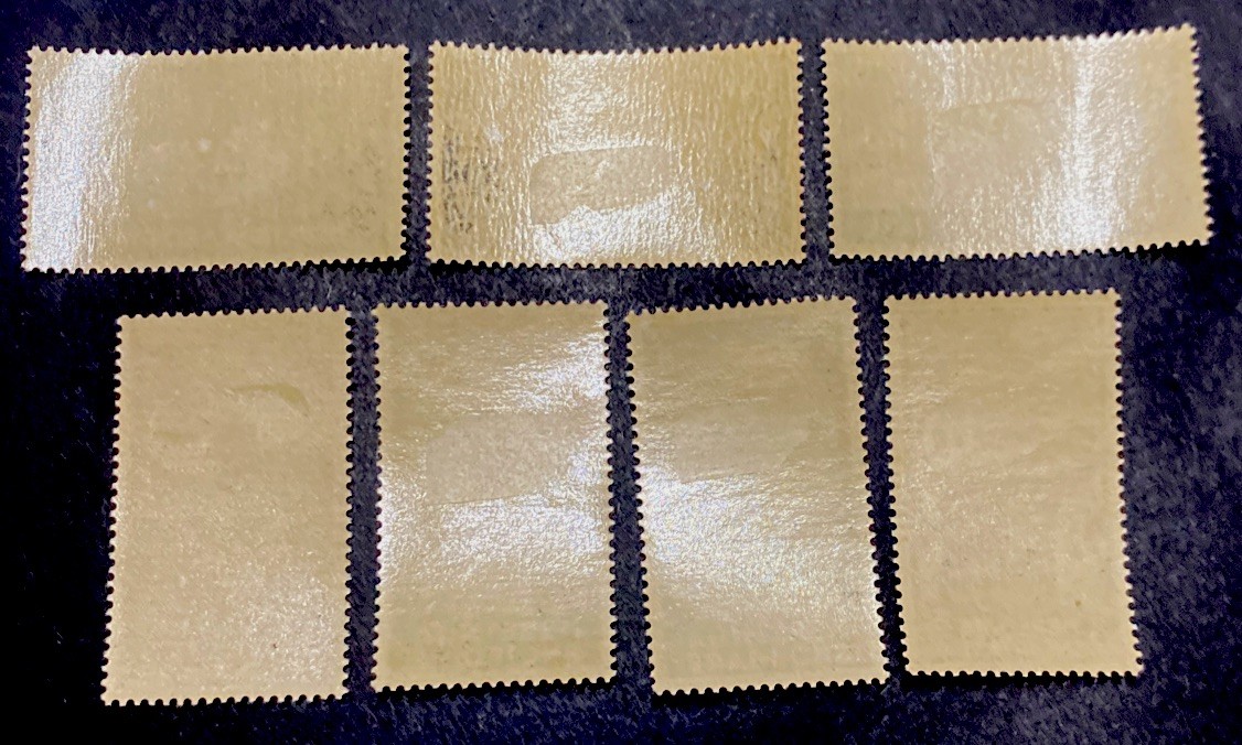 Albania 1940. Air Mail. SC# C47-C53. Mint HOG