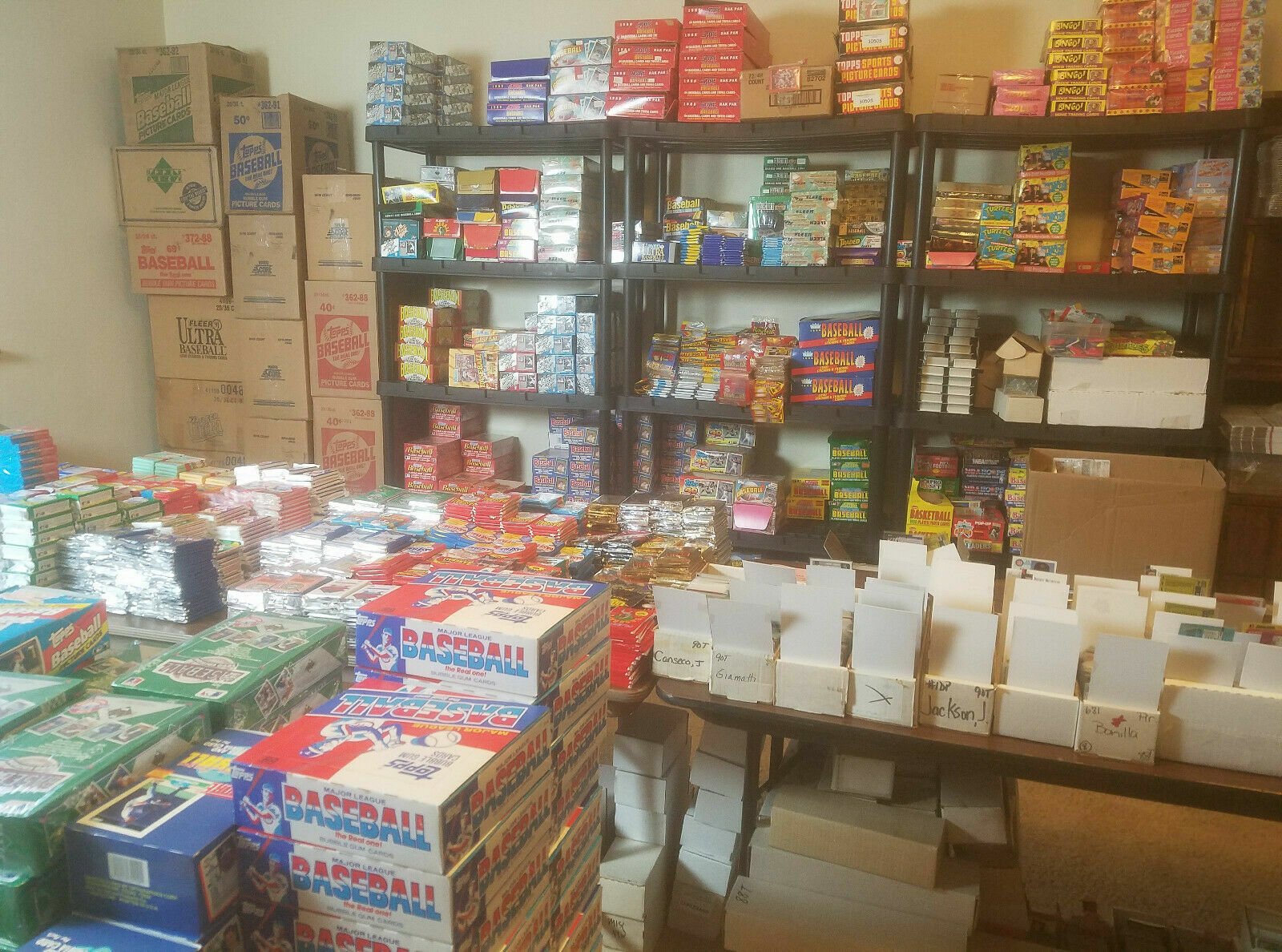 Old Baseball Cards Unopened Packs from Wax Box - Vintage 100 Card Lot Plus BONUS