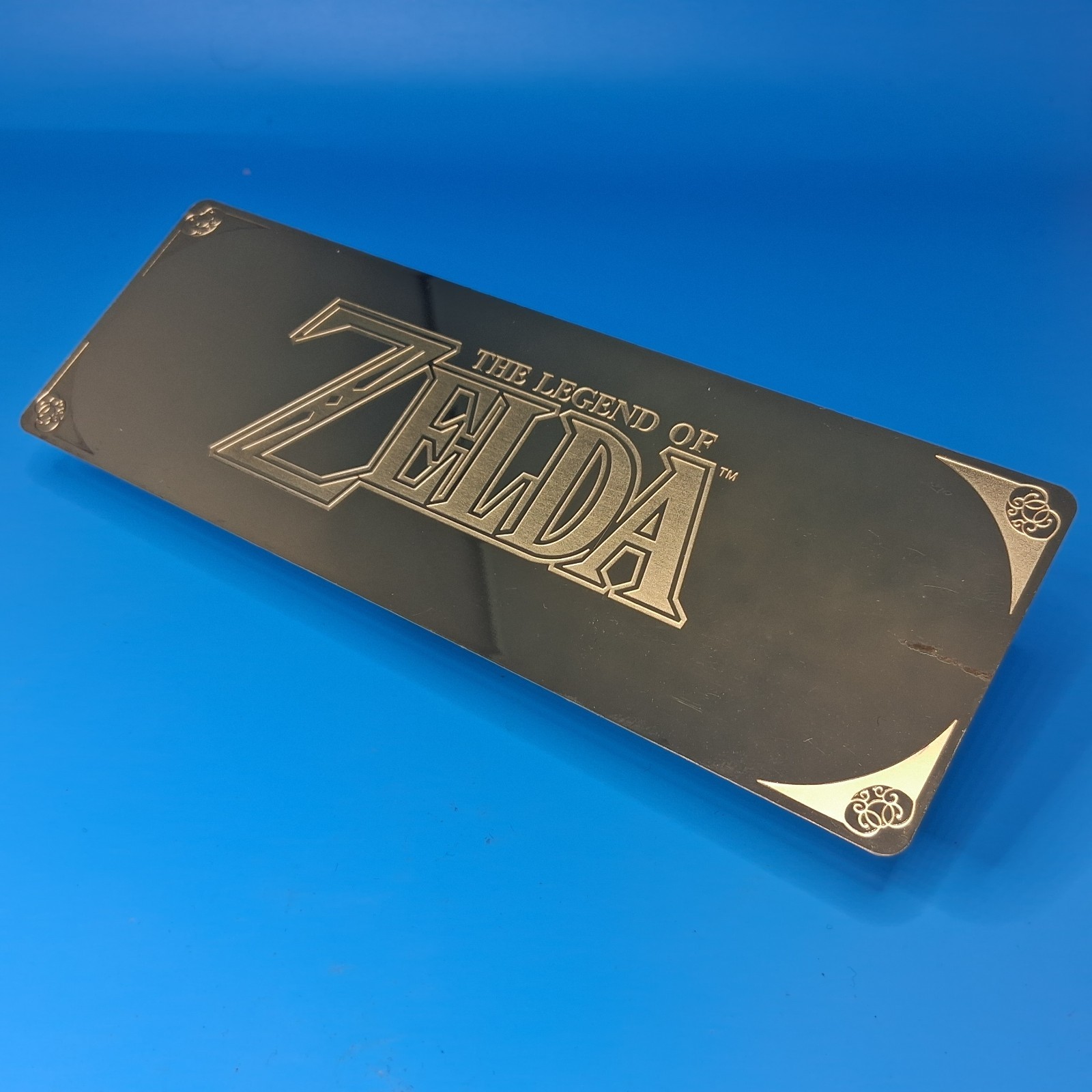 (Gold Bookmark) from 2013 The Legend of Zelda Prima Collectors Treasure Chest