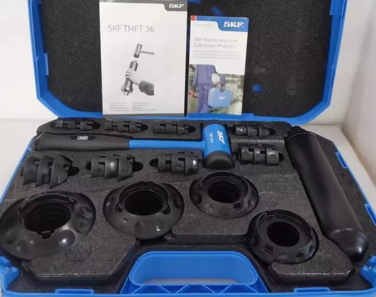 SKF TMFT 36 Bearing Fitting Tool Kit, 36 Impact Rings, 3 Impact Sleeves FEDEX