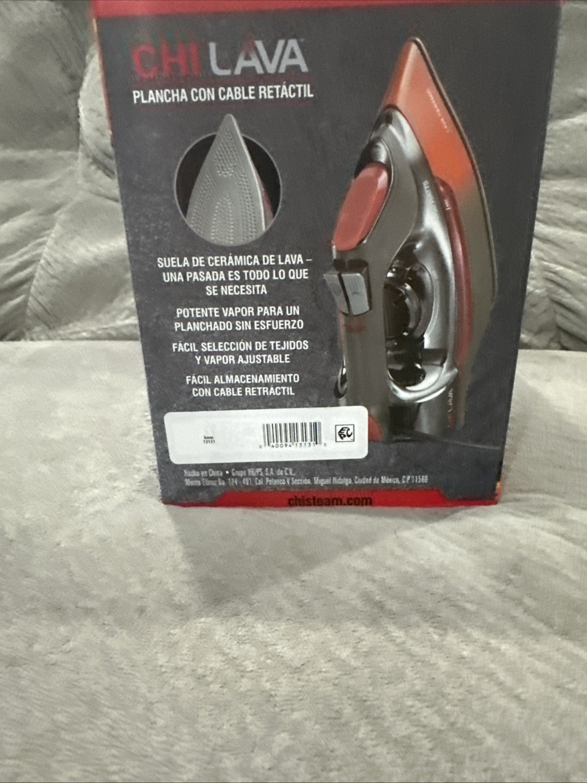 CHI STEAM: CHI LAVA Iron (13131) - Retractable Cord, Ceramic, Steam *NEW*