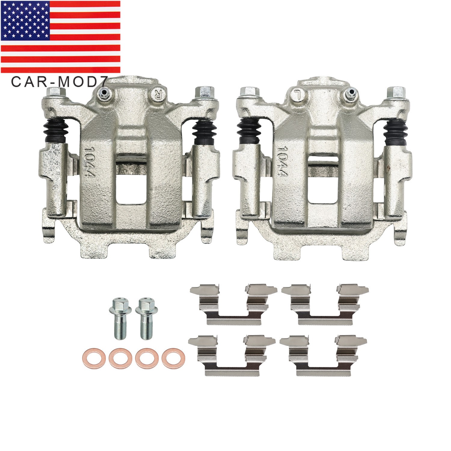 For Nissan Murano Infiniti 2011-2019 Rear LH+RH Disc Brake Calipers w/ Bracket