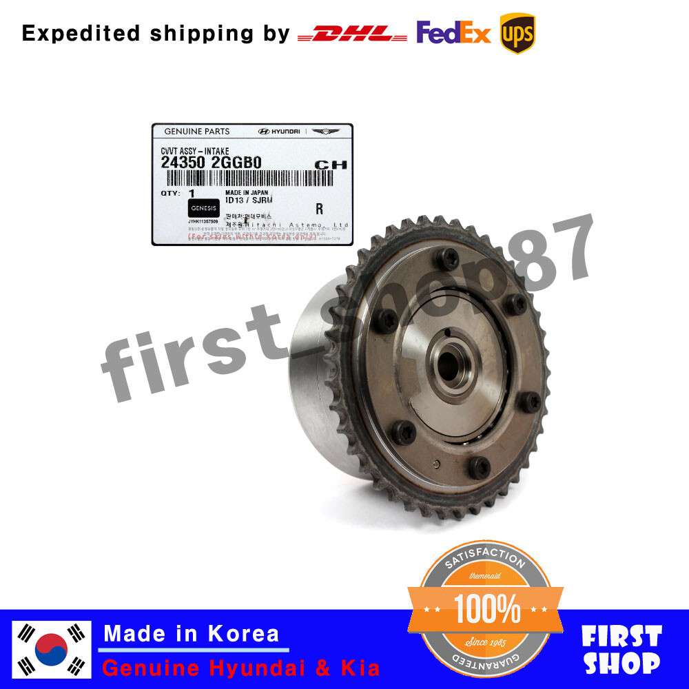 GENUINE OEM 243502GGB0 Hyundai Kia Intake CVVT Assy Intake Genesis Sonata Tucson