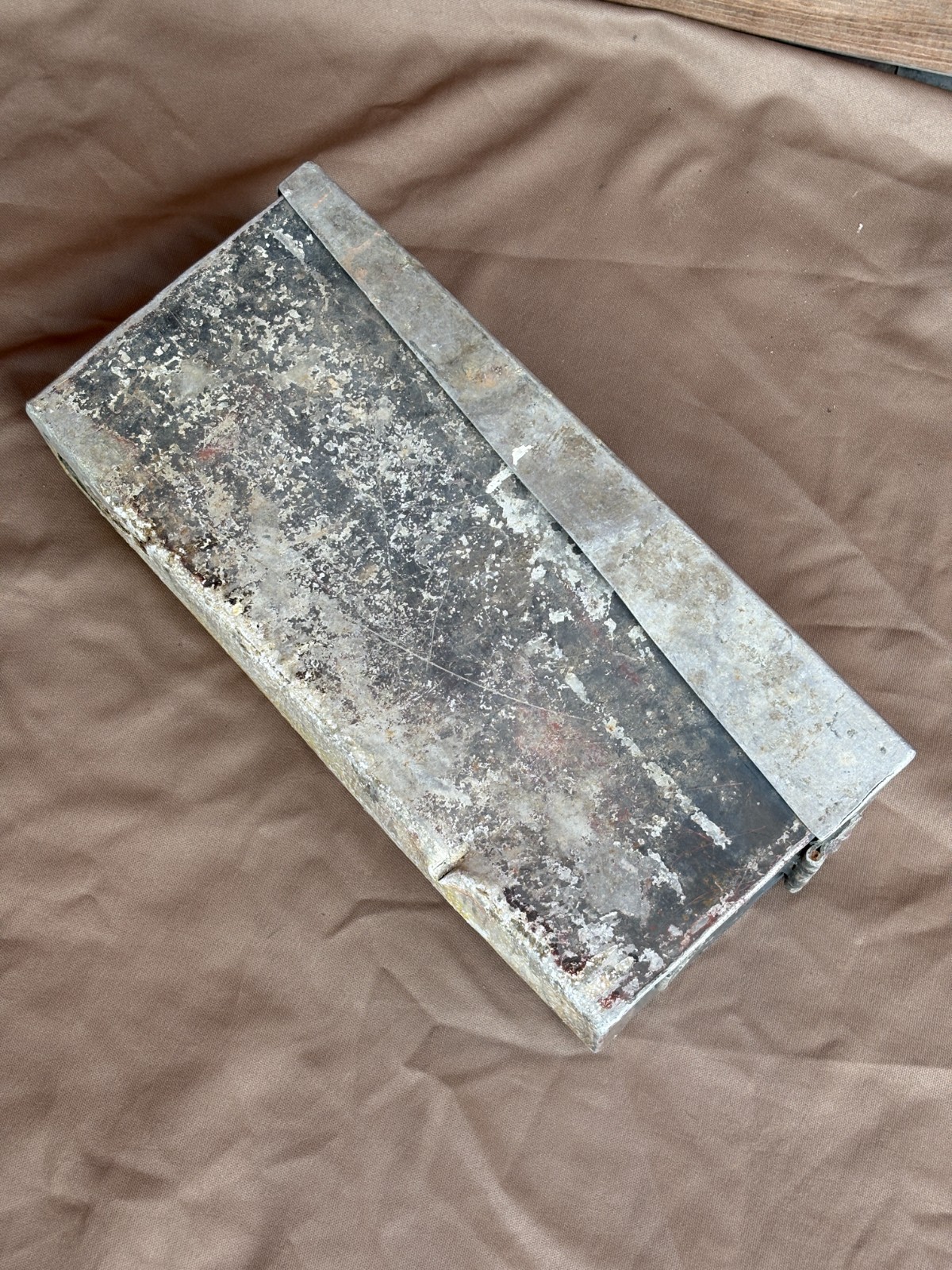 German MG machine gun ammo box. Wehrmacht 1939-1945, WWII.