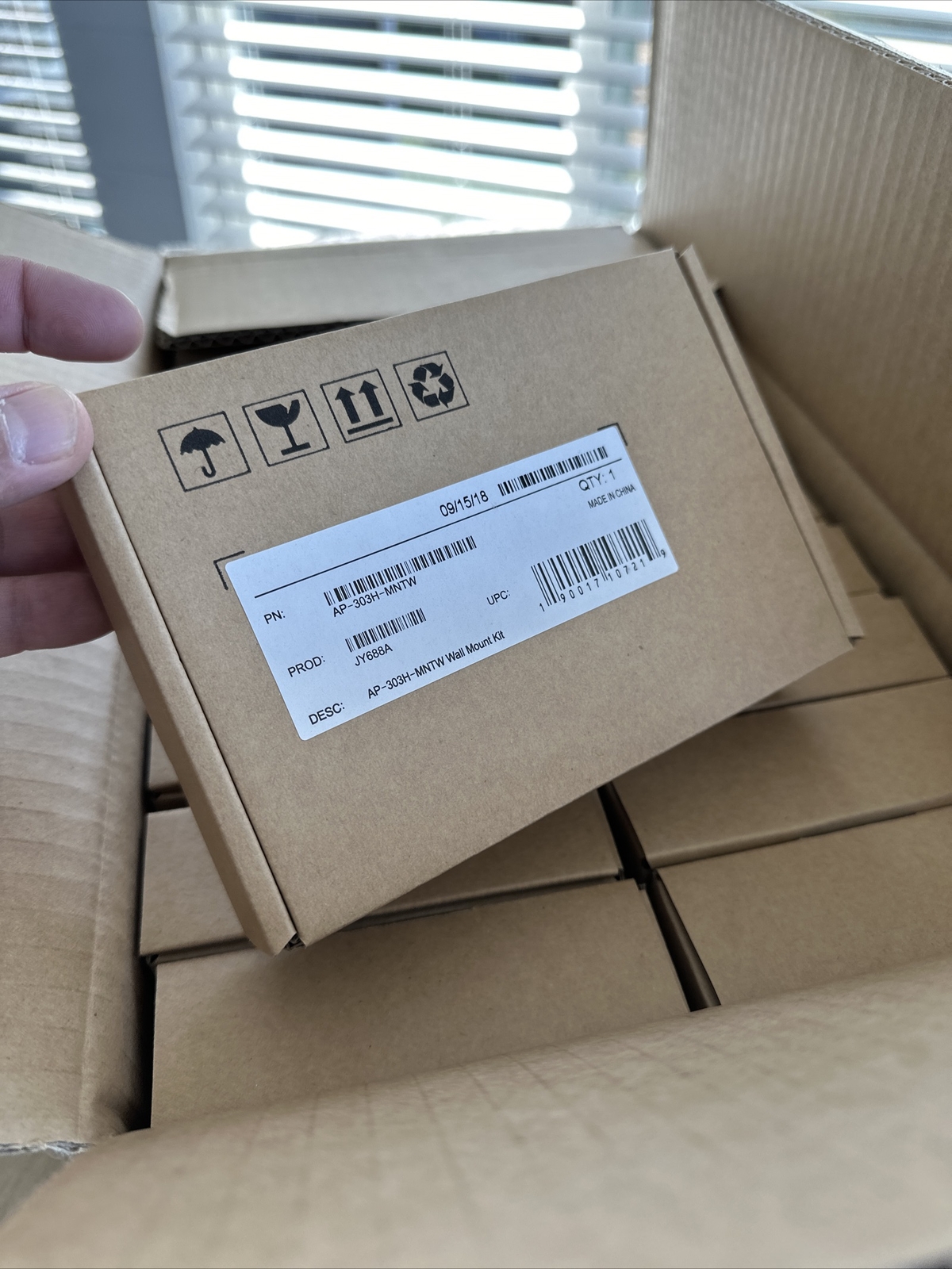 Aruba AP-303H-MNTW Wall Mount Kit - JY688A (LOT OF 20) NEW IN BOX - BULK PRICING