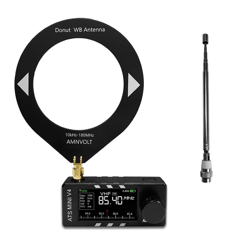 AMNVOLT V4 ATS MINI SI4732 Radio ALL Band DSP Radio FM AM SSB LSB USB Receiver