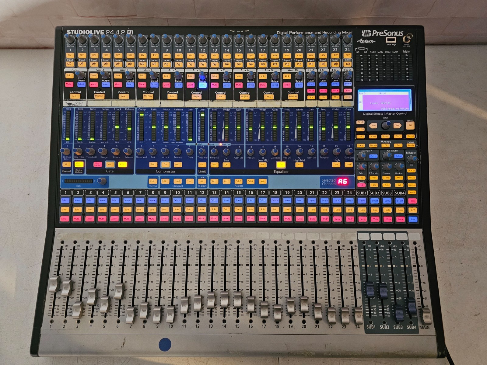PreSonus StudioLive 24.4.2 24-Channel Digital Audio Mixer