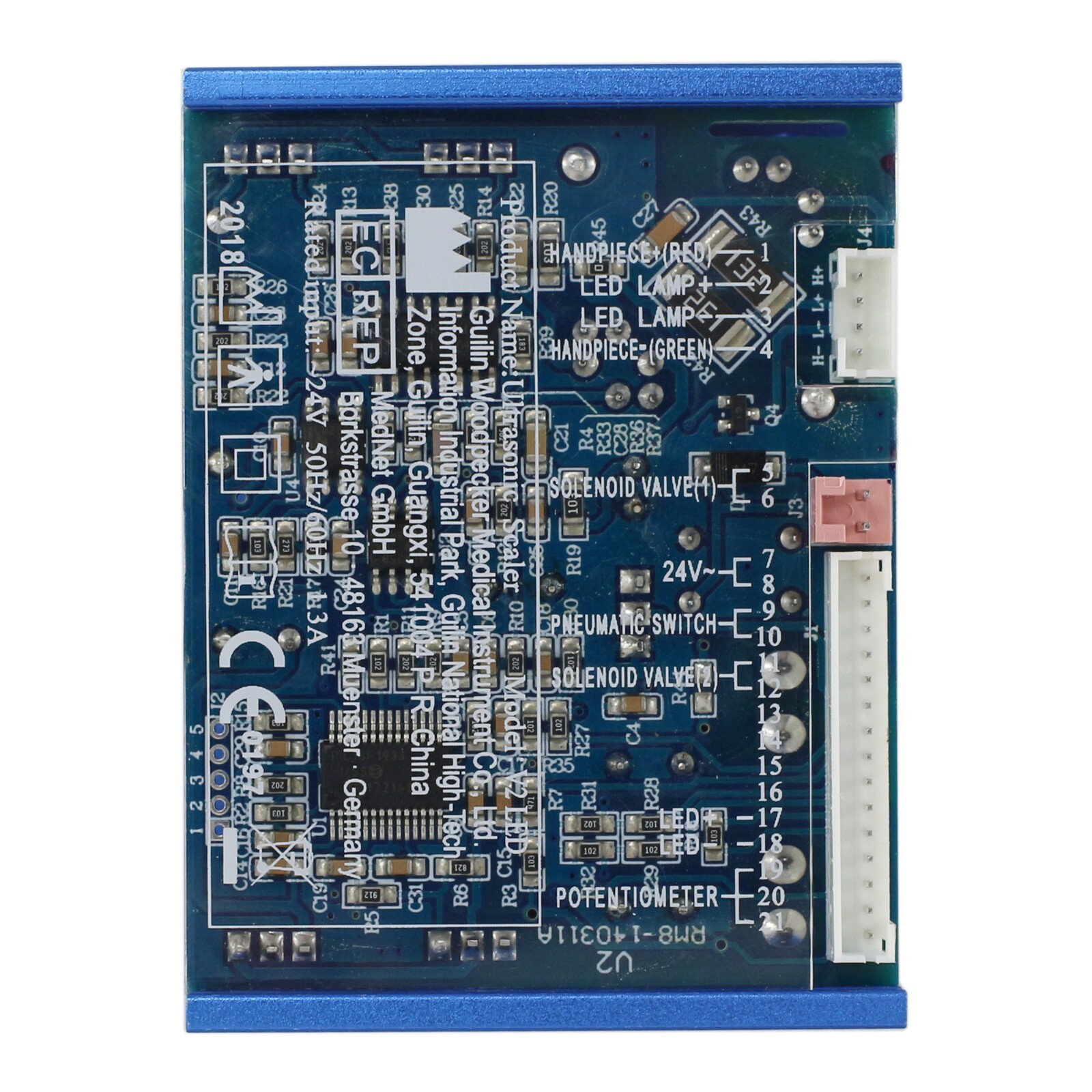 Woodpecker DTE Dental Ultrasonic Scaler Piezo Tips DTE-V2 V3 LED Handpiece HD-7L