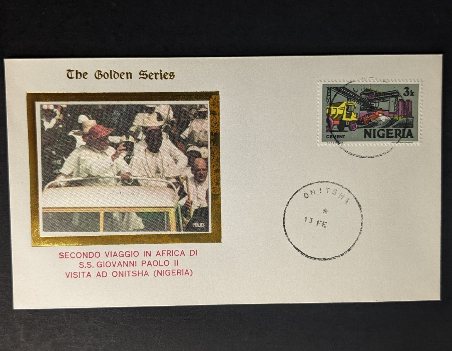 Pope John Paul II, The Golden Series Trip to Africa Nigeria Benin 11 Covers Plus