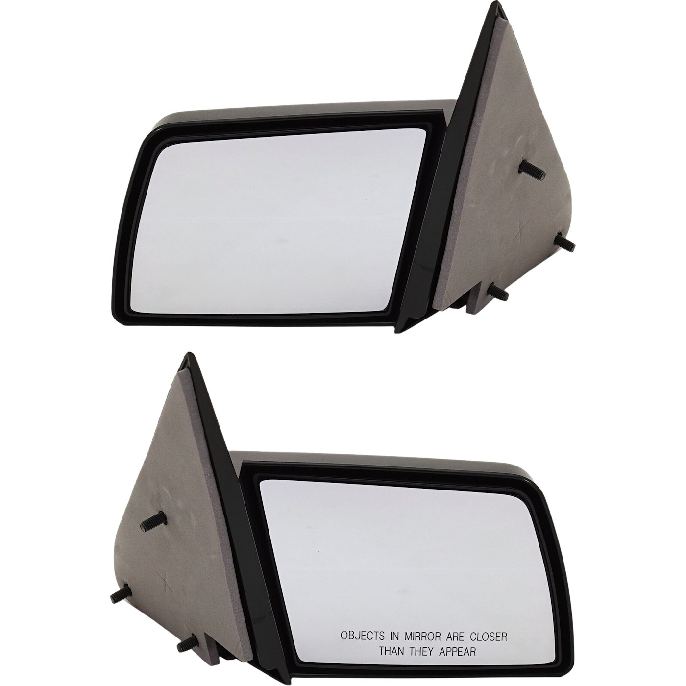 Mirrors Manual Glass Adjust For 88-99 Chevy K1500 88-99 C1500 LH RH Paintable