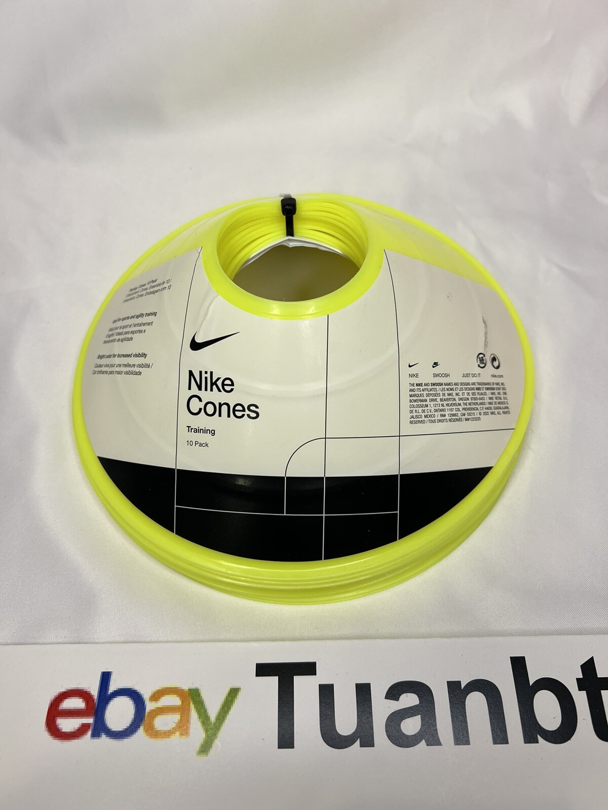 BRAND NEW Nike Training Cones Yellow/Orange 10 Pack Soccer Football Sports